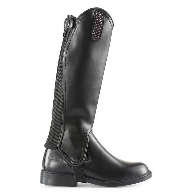 Riding Boots Horze Half Chaps Horze Quinton Leather Half Chaps