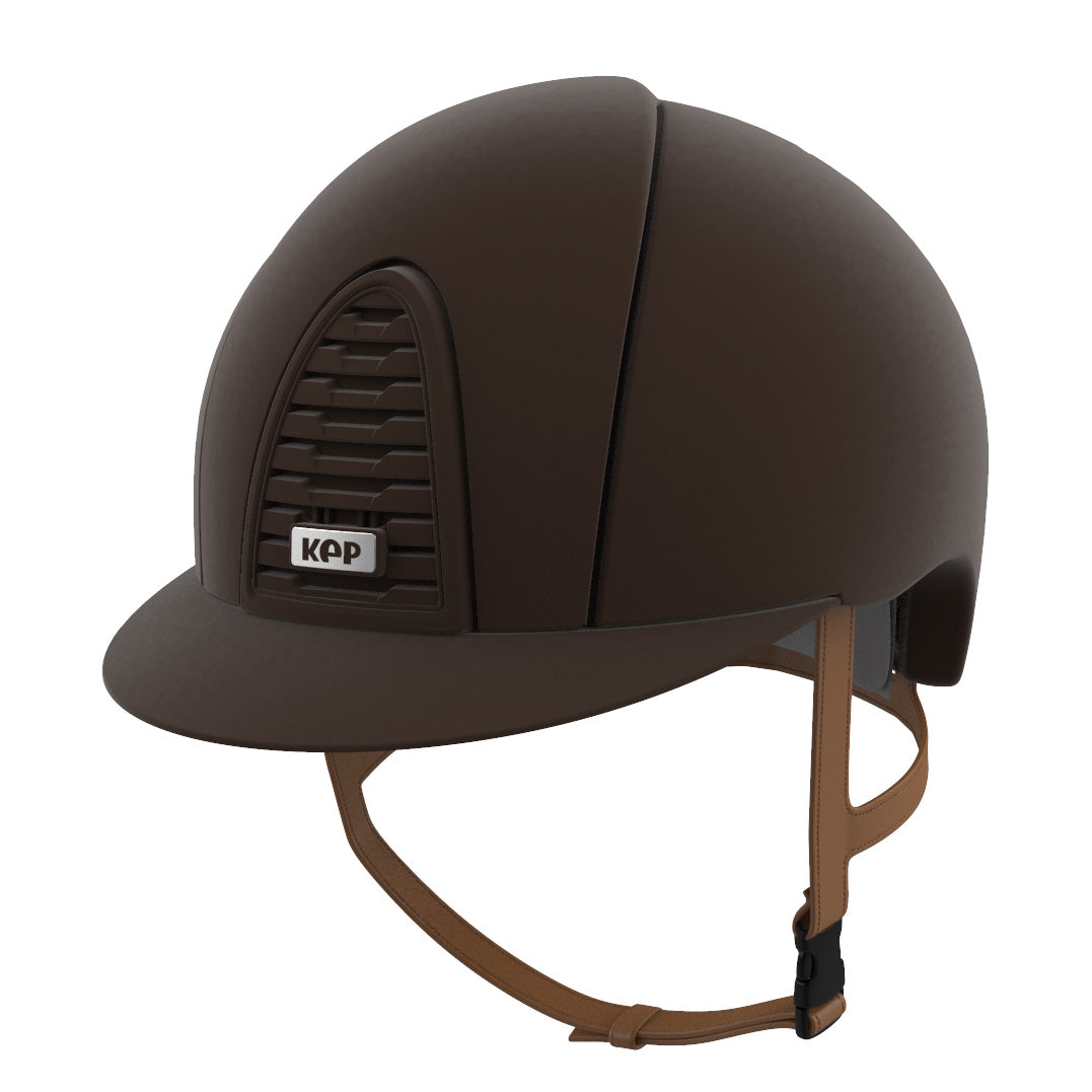 KEP ITALIA HELMETS & SAFETY M (51CM-58CM) / BROWN Kep Cromo 2.0 Velvet Helmet PRE ORDER