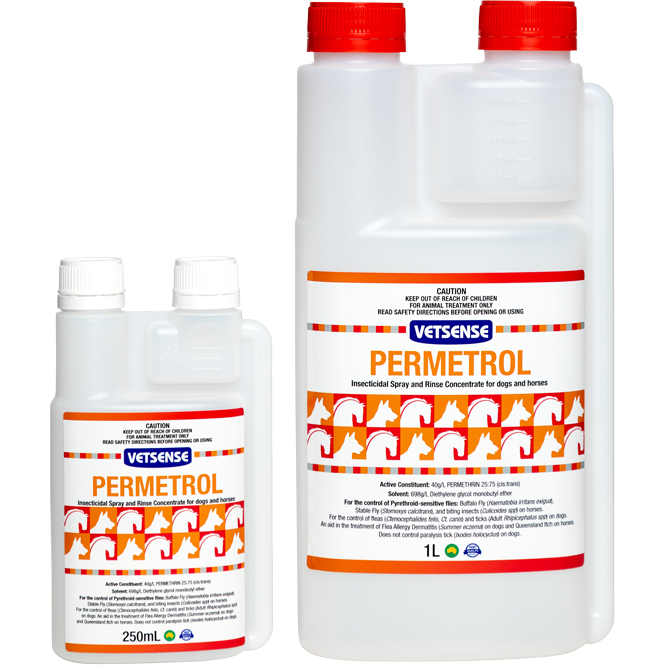 VETSENSE VET & HEALTH Permetrol Insecticidal Spray And Rinse