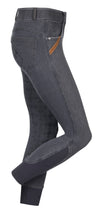 LeMieux Denim Breeches Carbon Grey