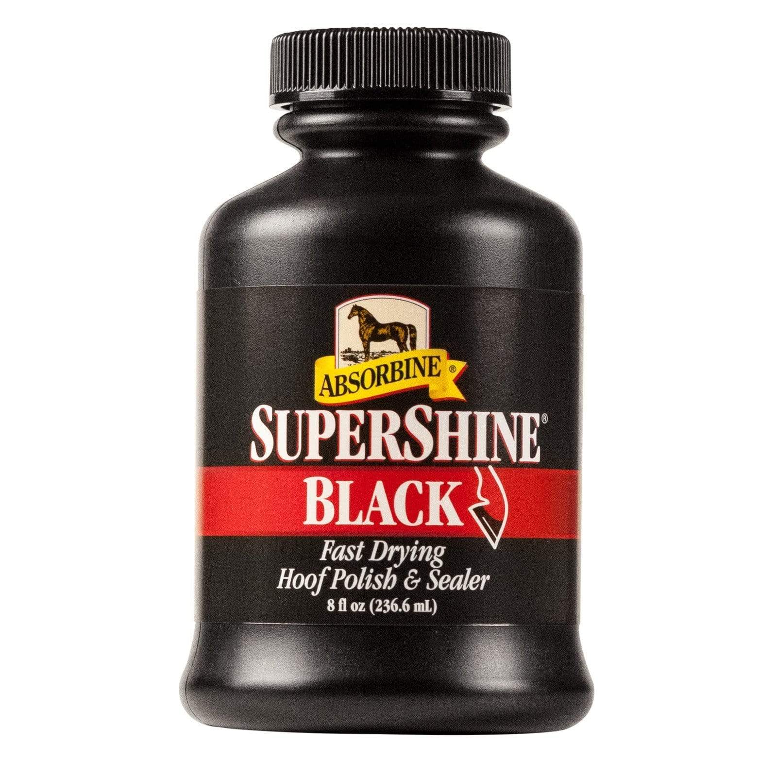 ABSORBINE STABLE SUPPLIES BLACK / 236ML Absorbine Supershine Hoof Polish