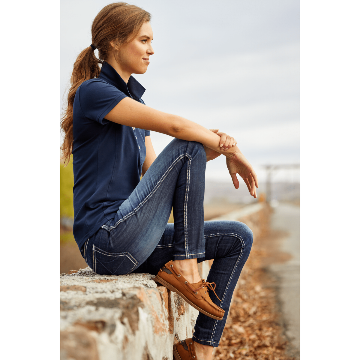 ARIAT CLOTHING 29 Ariat Wms Real Mid Rise Skinny Ella Jeans