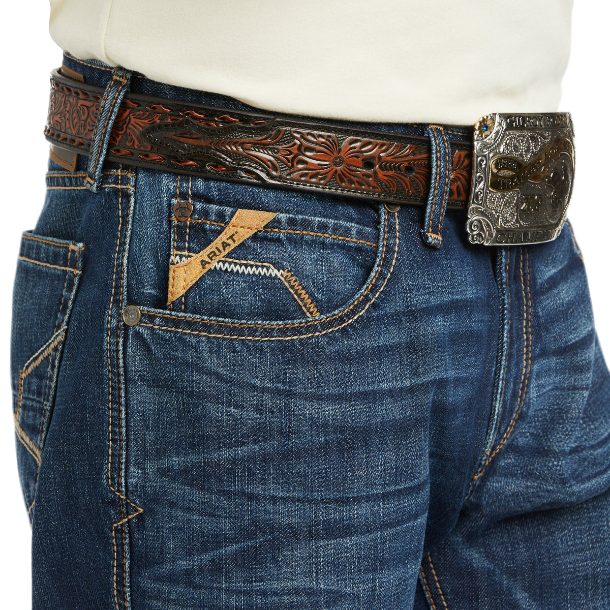ARIAT CLOTHING Ariat Mens Jeans - M2 Traditional Relaxed Stackable Boot Cut Kerwin Prescott