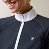 ARIAT CLOTHING Ariat Sunstopper Pro 2.0 Show Shirt in Navy Ashton
