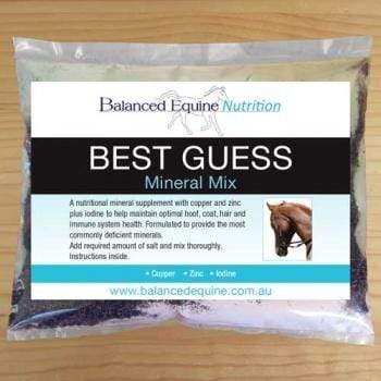 BALANCED EQUINE BY CAROL LAYTON FEED SUPPLEMENTS Carol Laytons Best Guess