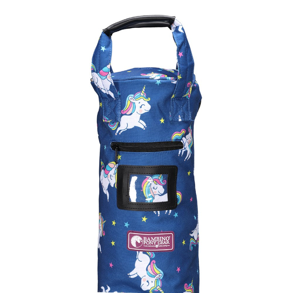 BAMBINO STABLE SUPPLIES NAVY Bambino Bridle Carry Bag - Unicorn Limited Edition