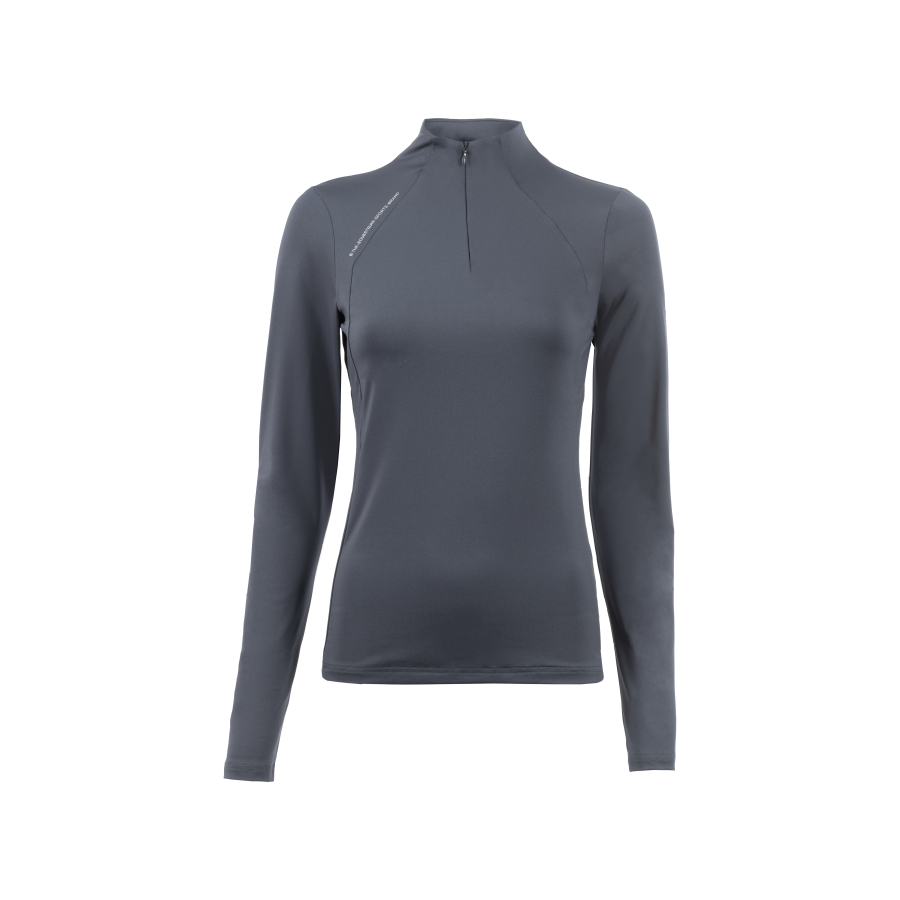 CAVALLO Equestrian 32 (4) / MIDNIGHT GREY Cavallo Grace Long Sleeve Shirt in Midnight Grey