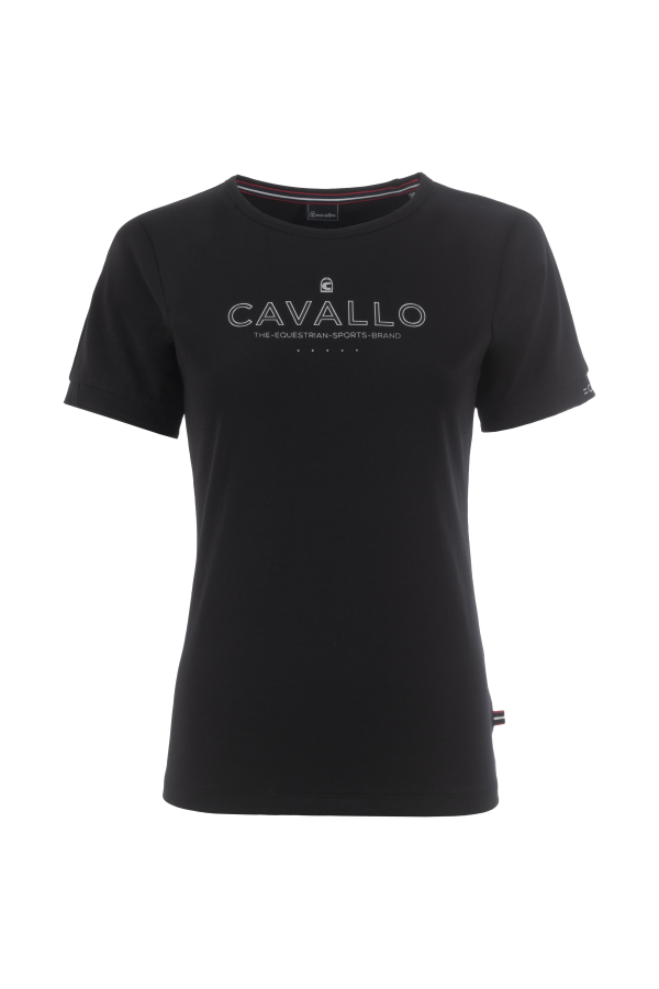 CAVALLO Equestrian Cavallo Cotton Shirt in Black