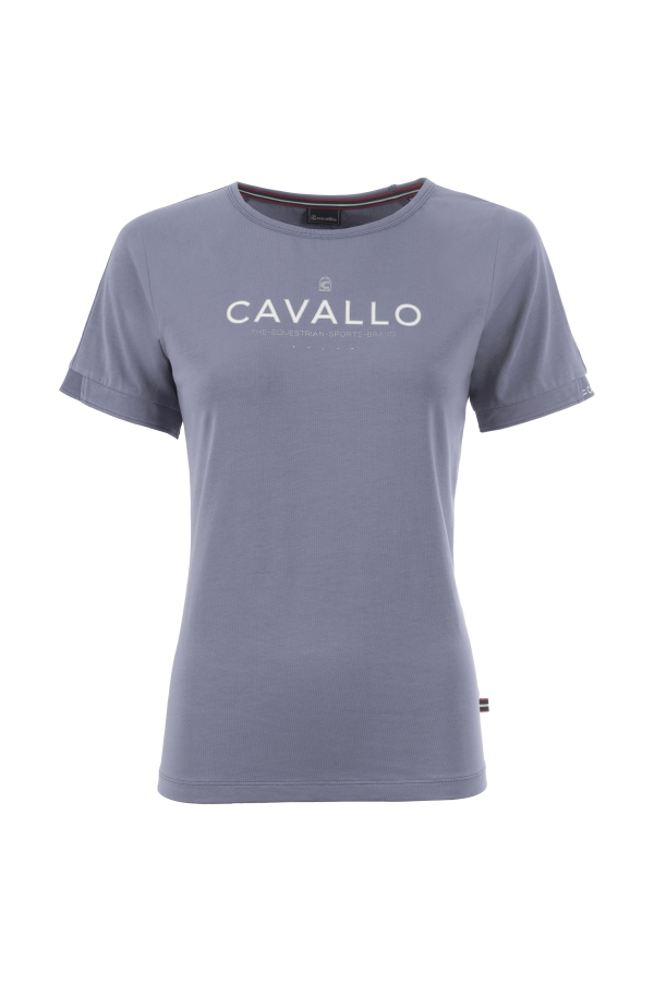 CAVALLO Equestrian Cavallo Cotton Shirt in Blue Shadow