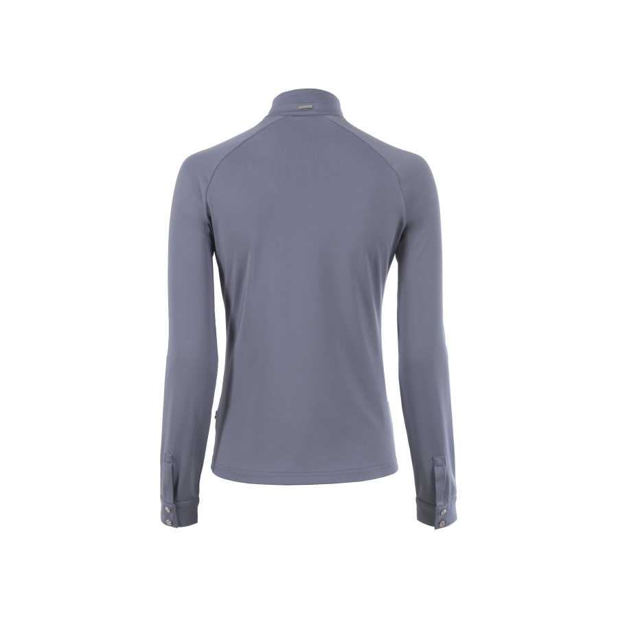 CAVALLO Equestrian Cavallo UV Half Zip Shirt in Blue Shadow