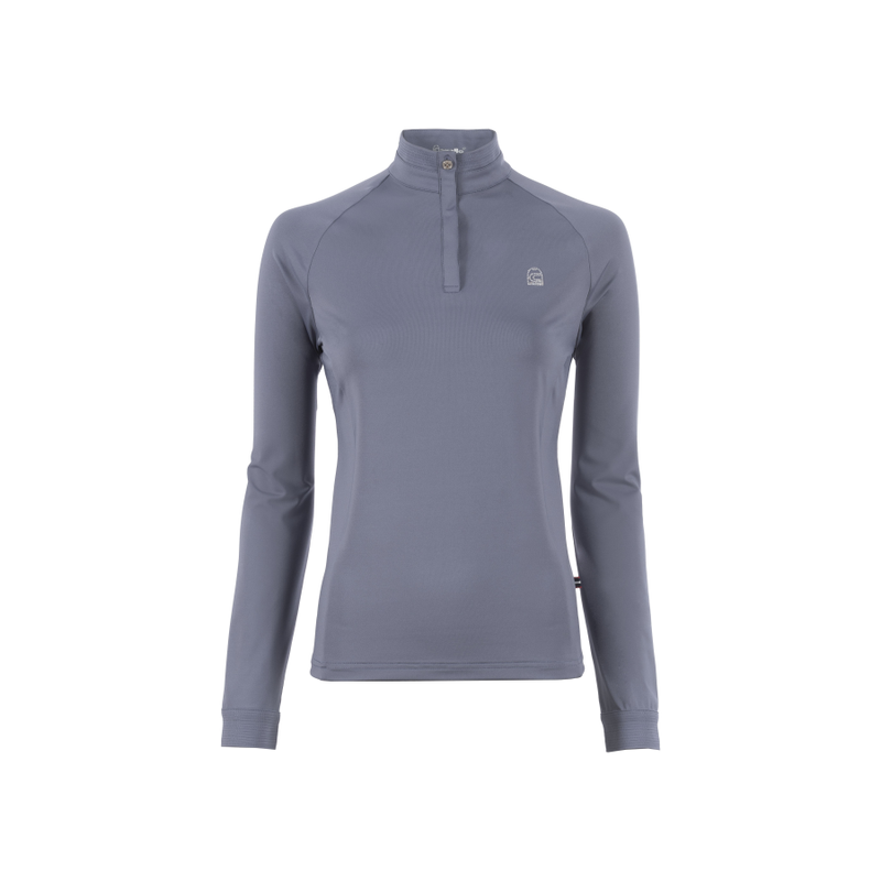 CAVALLO Equestrian Cavallo UV Half Zip Shirt in Blue Shadow