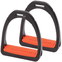 COMPOSITI STIRRUPS & LEATHERS SMALL / ORANGE Compositi Premium Stirrups