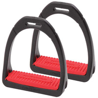 COMPOSITI STIRRUPS & LEATHERS SMALL / RED Compositi Premium Stirrups