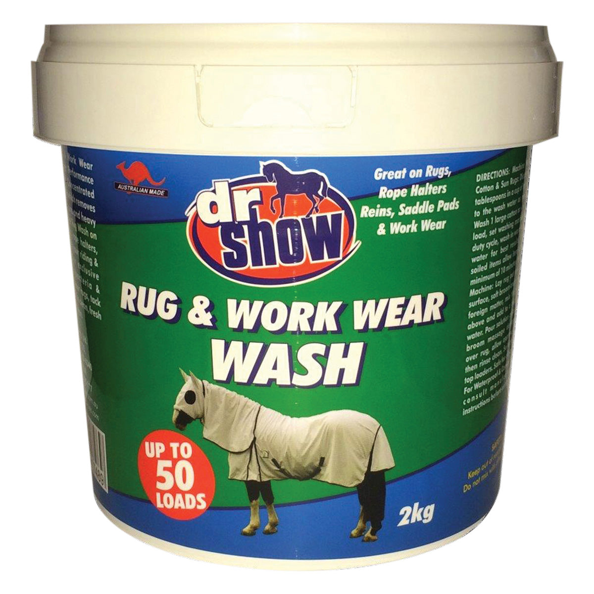 DR SHOW STABLE SUPPLIES 2KG Dr Show Rug Wash