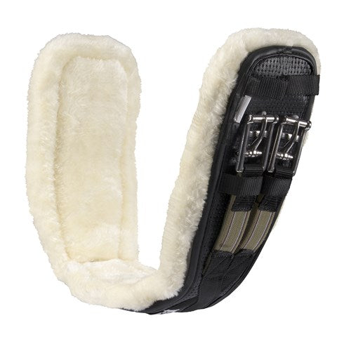 EQUI-PRENE GIRTHS Equi-Prene Elastic Wool Lined Dressage Girth