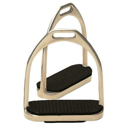 EQUISTEEL STIRRUPS & LEATHERS Stainless Steel Fillis Stirrup Irons