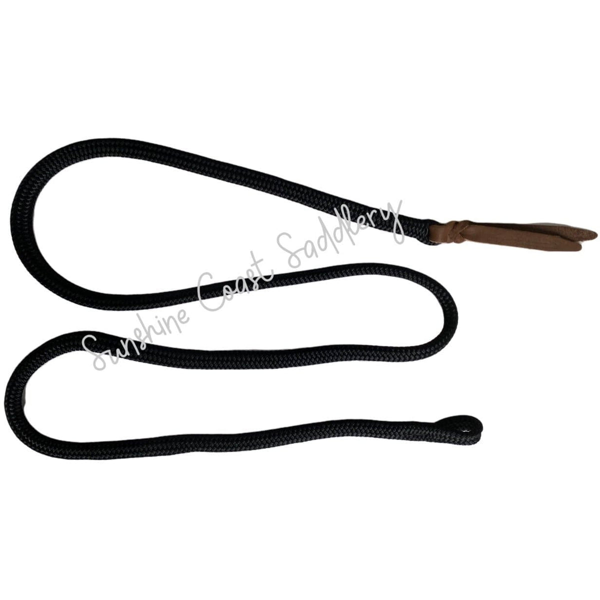 EZYHOLD HALTERS & LEADS BLACK / 7FT Ezy-Hold Rope Lead