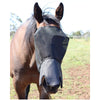 FLYVIELS BY DESIGN RUGS & ACCESSORIES Flyveils By Design Extended Nose Cover Fly Veil - 100% Blackout For Pink Noses