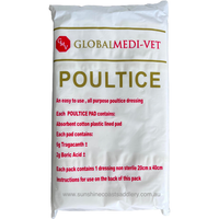 GMV VET & HEALTH 40CM X 20CM Gmv Poultice Pad