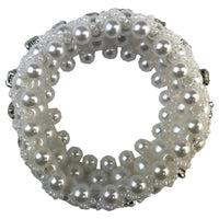 HAMAG ACCESSORIES Hamag Large Pearl Scrunchie