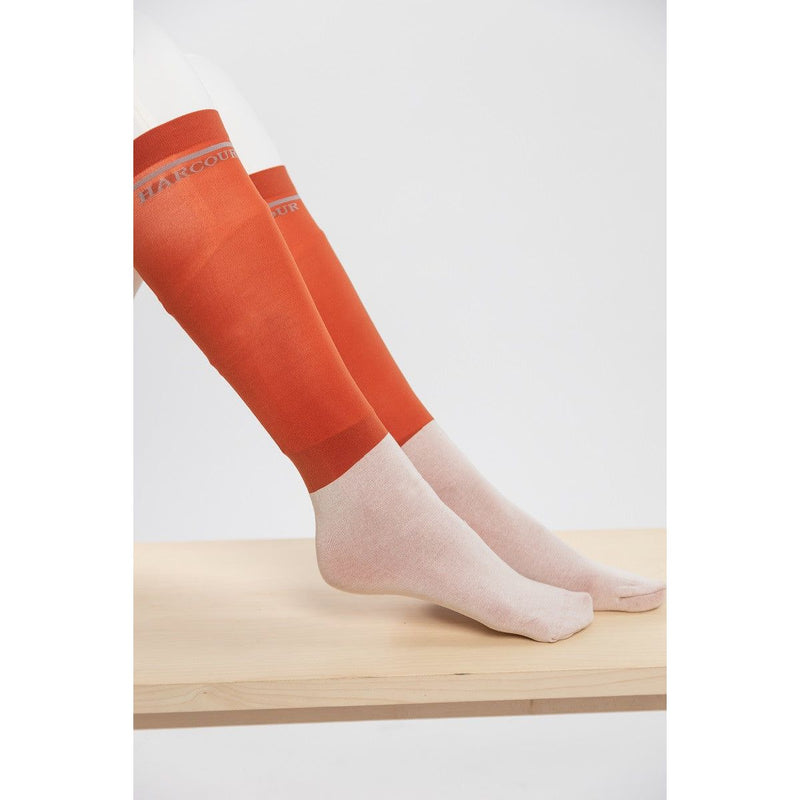 HARCOUR ACCESSORIES 35-39 / TERRACOTTA Harcour Vaya Riding Socks - Twin Pack