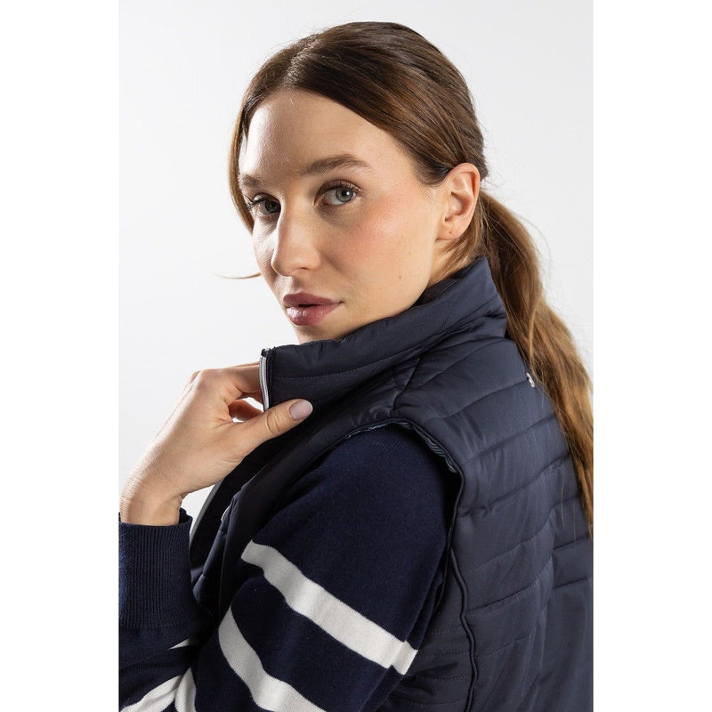 HARCOUR Equestrian Harcour Balzac Vest in Navy