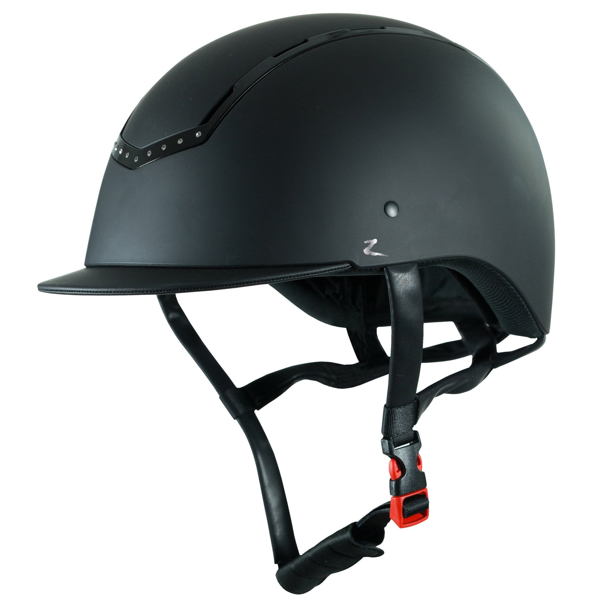 HORZE HELMETS & SAFETY Horze Empire Helmet Black Crystal