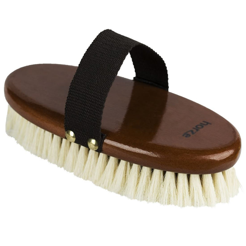 HORZE STABLE SUPPLIES Horze Natural Goat Hair Brush