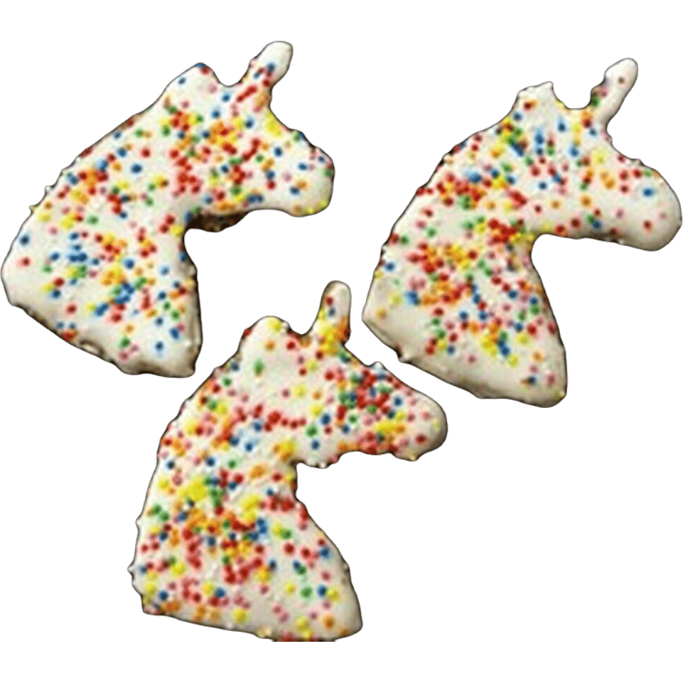 HUDS AND TOKE STABLE SUPPLIES 2 PACK Huds & Toke Magical Unicorn Cookie