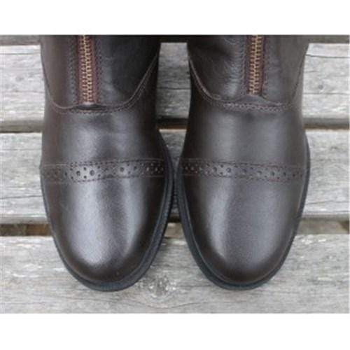 HUNTINGTON EQUESTRIAN FOOTWEAR Huntington Leather Zipper Jodhpur Boots