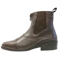 HUNTINGTON EQUESTRIAN FOOTWEAR Huntington Leather Zipper Jodhpur Boots