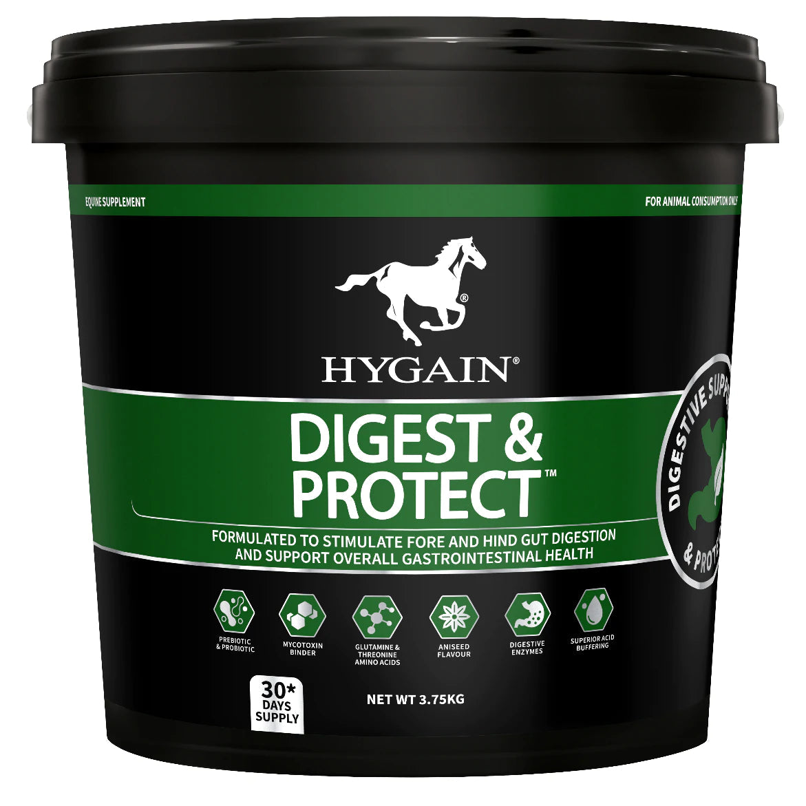 HYGAIN FEED SUPPLEMENTS 3.75KG Hygain Digest & Protect Gut Supplement For Horses