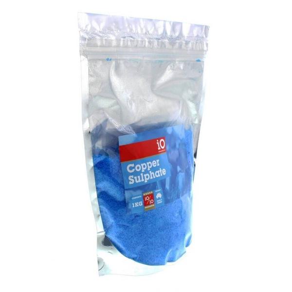 INDEPENDANTS OWN STABLE SUPPLIES 1KG Io Copper Sulphate (Bluestone)
