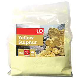 INDEPENDANTS OWN STABLE SUPPLIES 2KG Io Yellow Sulphur