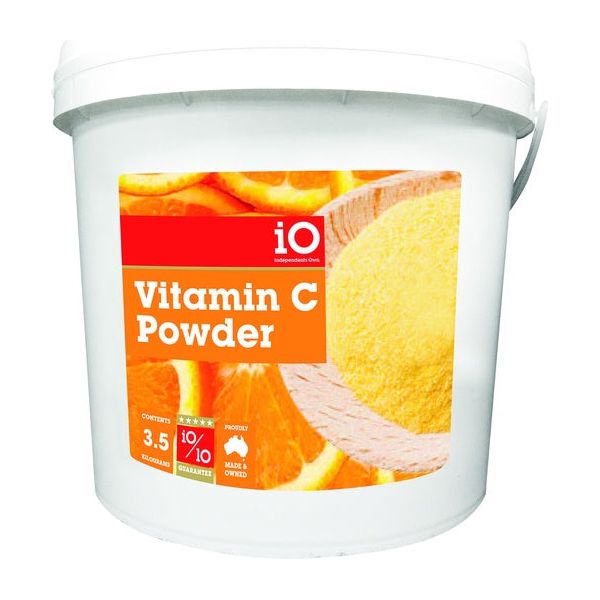 INDEPENDENTS OWN FEED SUPPLEMENTS 3.5KG Io Vitamin C Powder