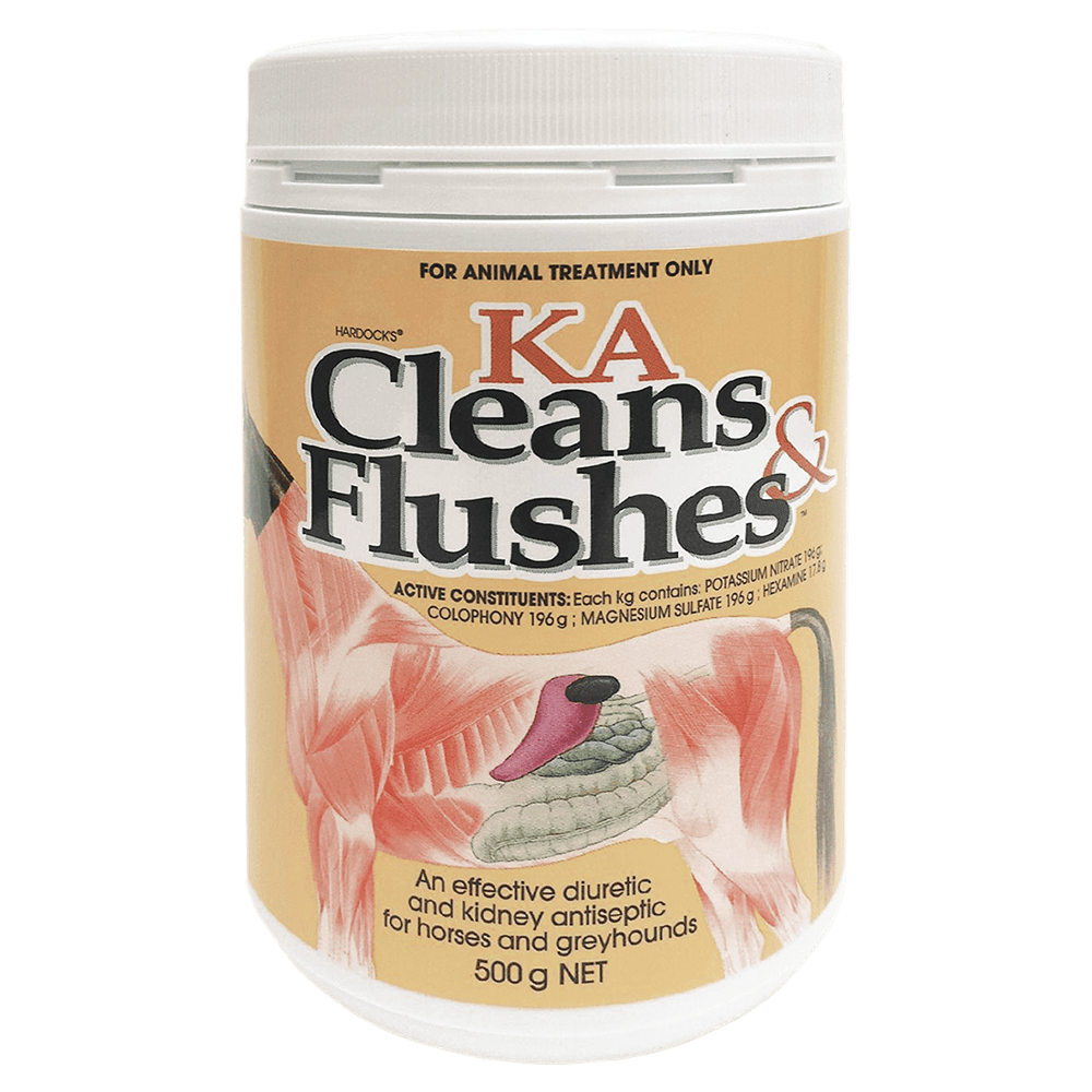 INTERNATIONAL ANIMAL HEALTH STABLE SUPPLIES 500G Iah Ka Cleans & Flushes