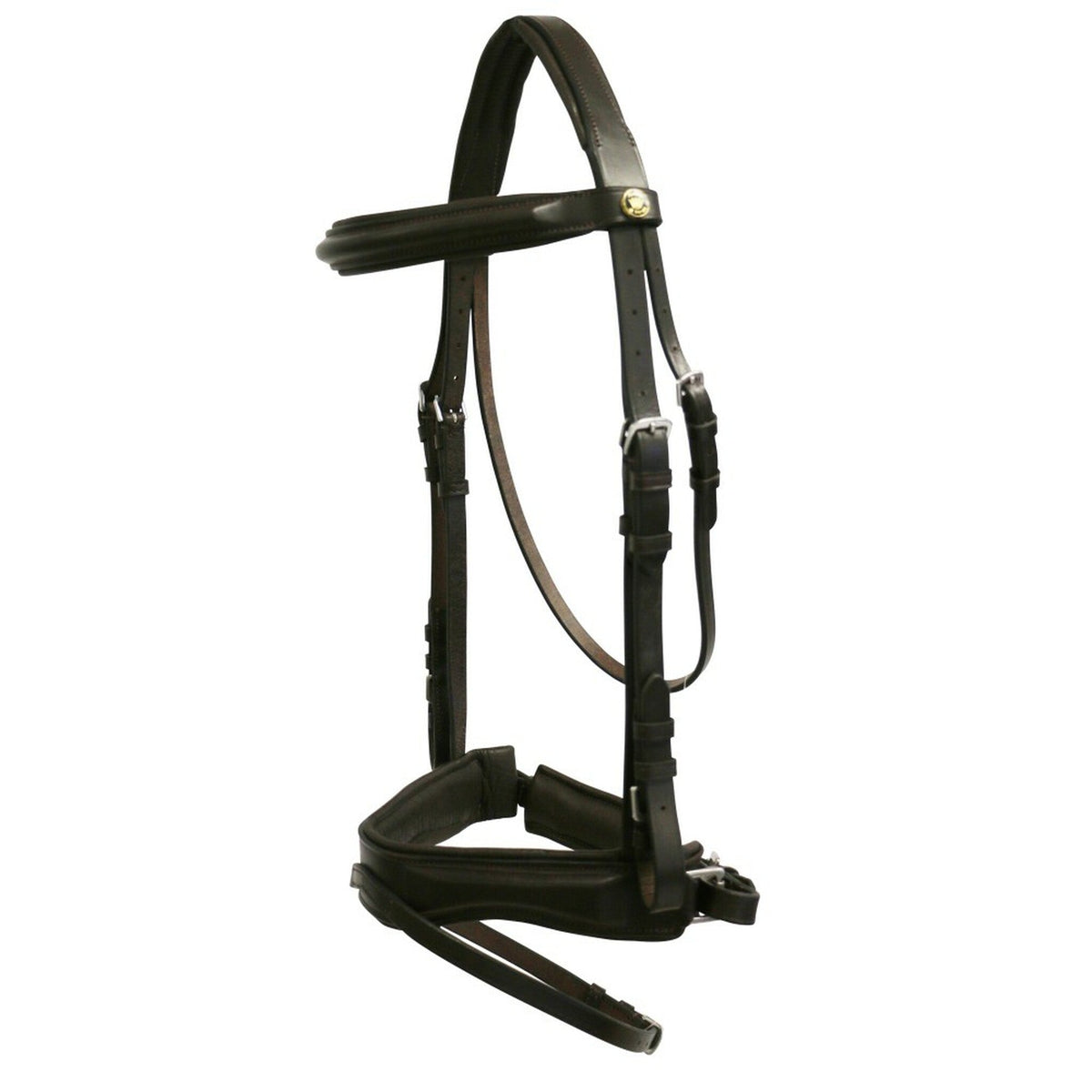 JEREMY AND LORD BRIDLES & STRAPPING Jeremy And Lord Premier Padded Snaffle Bridle