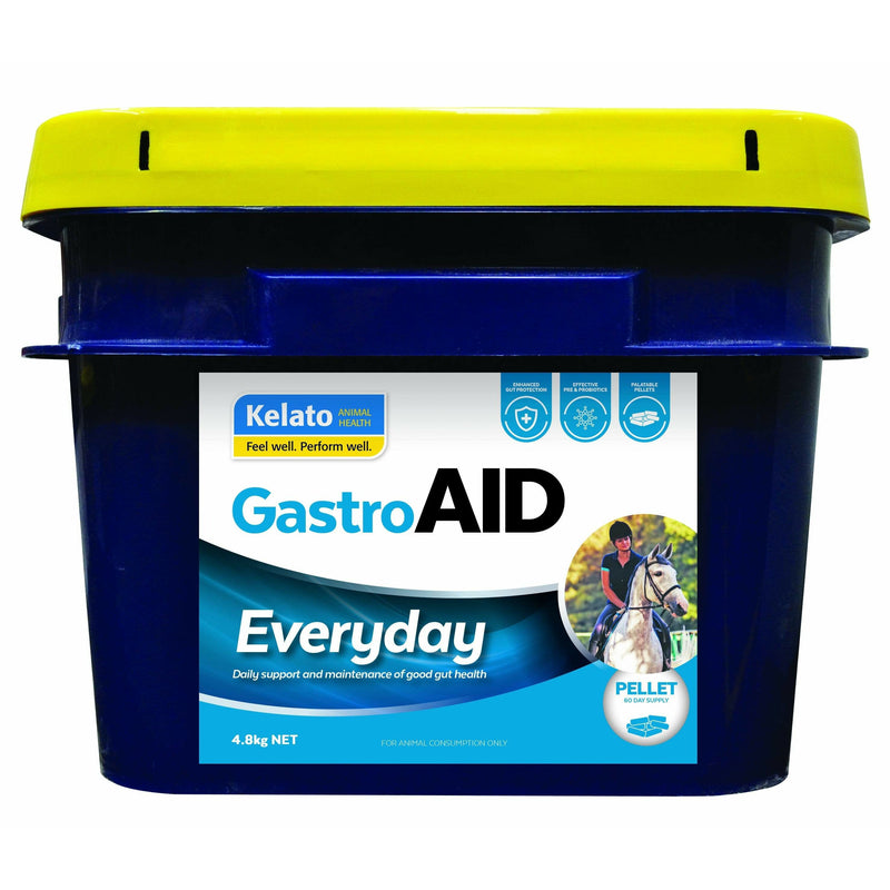 KELATO ANIMAL HEALTH FEED SUPPLEMENTS 4.8KG Kelato Gastro Aid Everyday