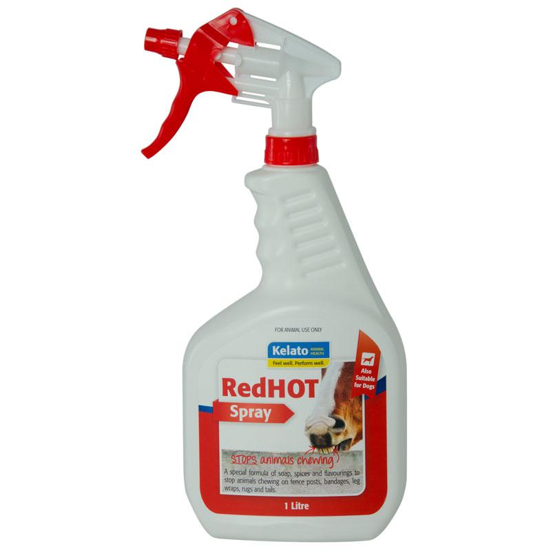 KELATO ANIMAL HEALTH STABLE SUPPLIES 1L Kelato Red Hot Spray