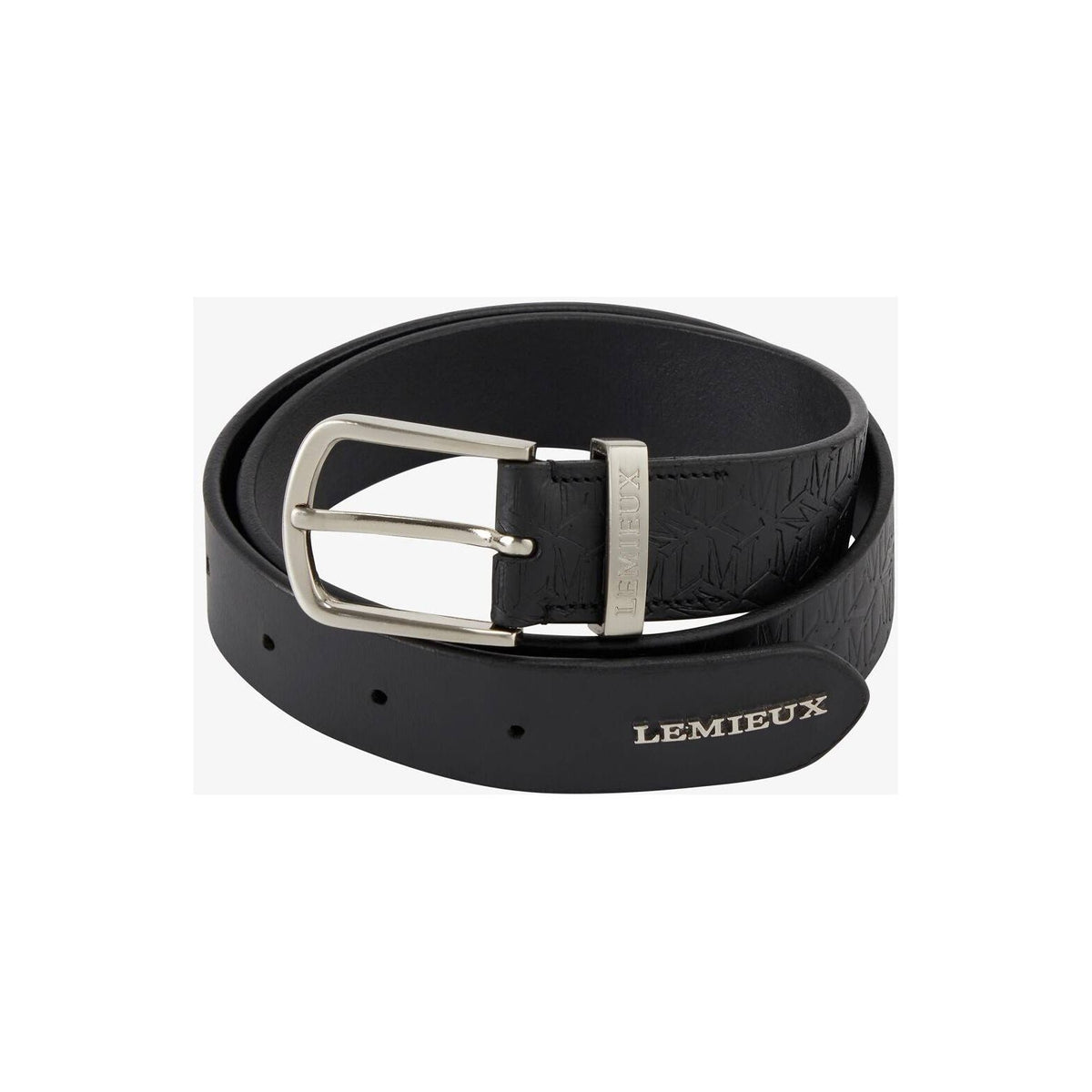 LEMIEUX ACCESSORIES XS / BLACK LeMieux Debossed Leather Belt