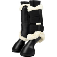 LEMIEUX BOOTS & BANDAGES LeMieux Fleece Edge Mesh Brushing Boot