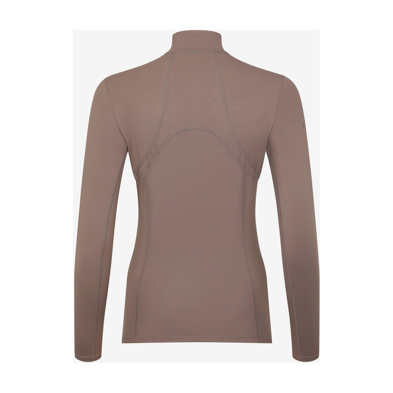 LEMIEUX CLOTHING LeMieux Mia Mesh Long Sleeve Base Layer in Walnut