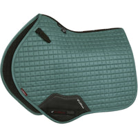 LEMIEUX SADDLEPADS & NUMNAHS LeMieux Suede Close Contact Saddle Pad in Sage