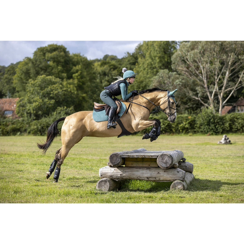 LEMIEUX SADDLEPADS & NUMNAHS LeMieux Suede Close Contact Saddle Pad in Sage