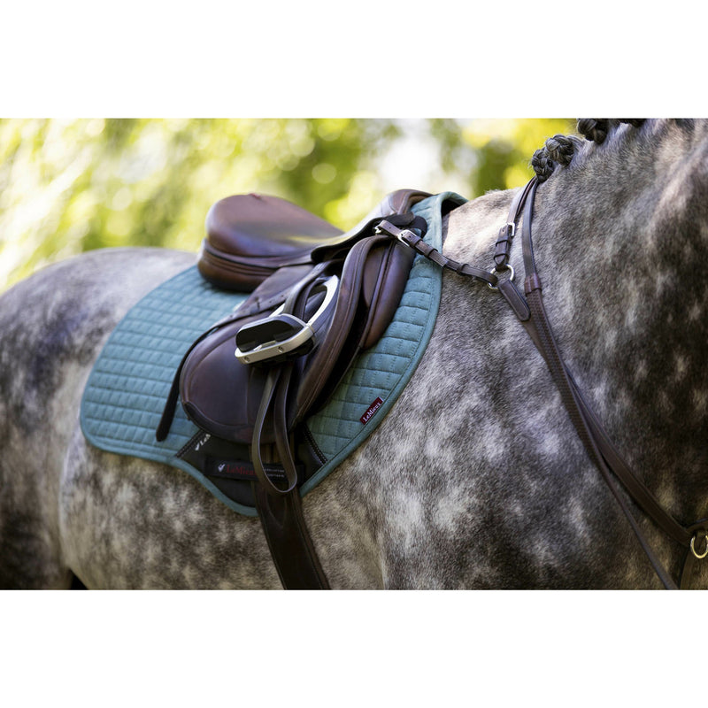 LEMIEUX SADDLEPADS & NUMNAHS LeMieux Suede Close Contact Saddle Pad in Sage