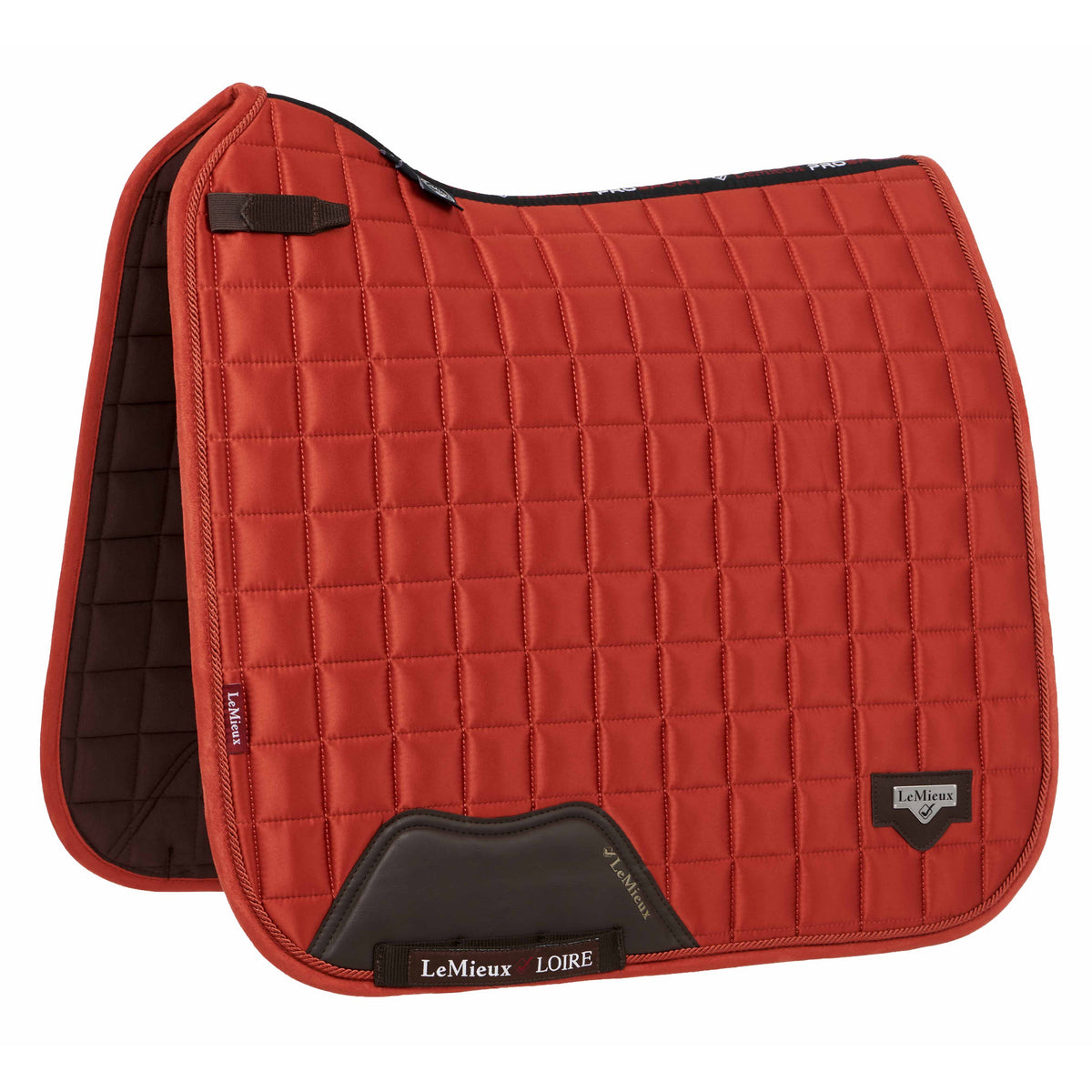 LEMIEUX SADDLEPADS & NUMNAHS S/M / SIENNA LeMieux Classic Loire Dressage Saddle Pad in Sienna