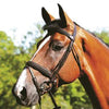 MARK TODD BRIDLES & STRAPPING BLACK / COB Mark Todd Double Raised Bridle
