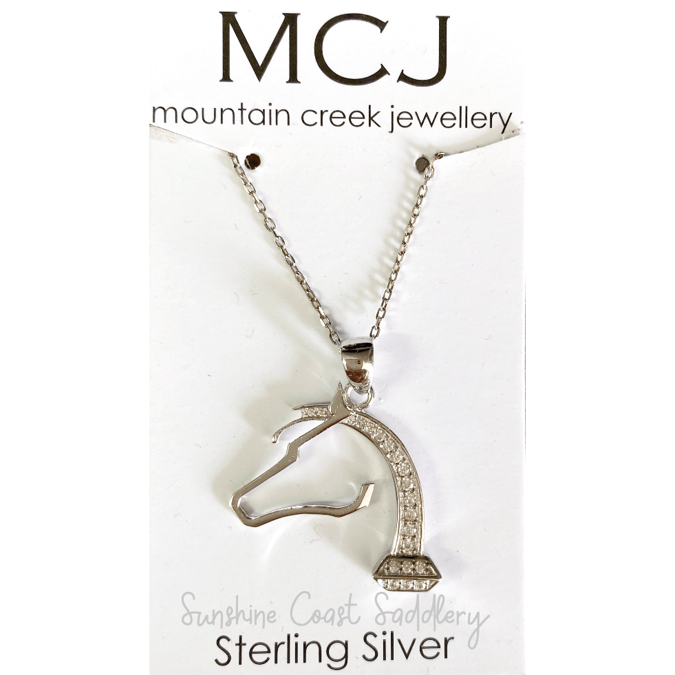 MOUNTAIN CREEK JEWELLERY JEWELLERY Mcj Horse Head & Nail Necklace