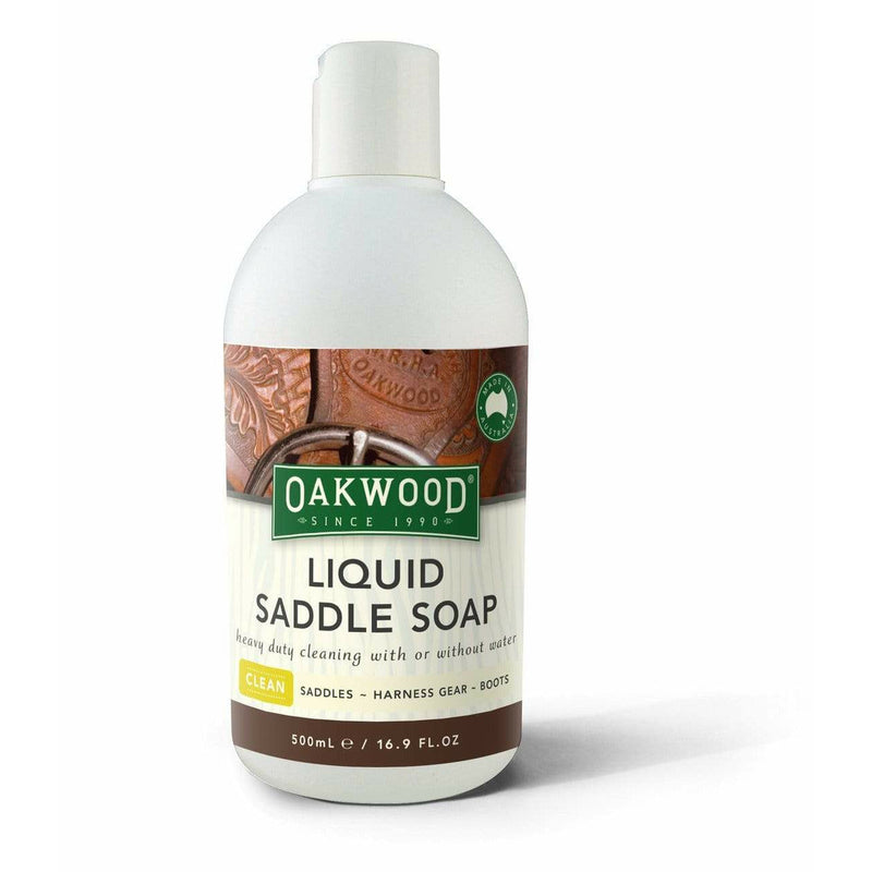OAKWOOD STABLE SUPPLIES 500ML Oakwood Liquid Saddle Soap
