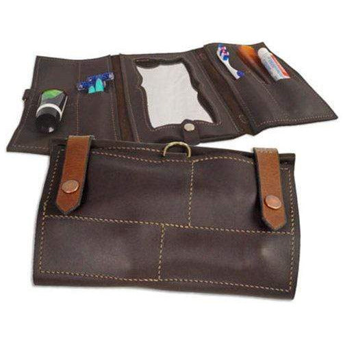 PORTER'S SADDLES BAGS WALLETS Porters Leather Travel Kit